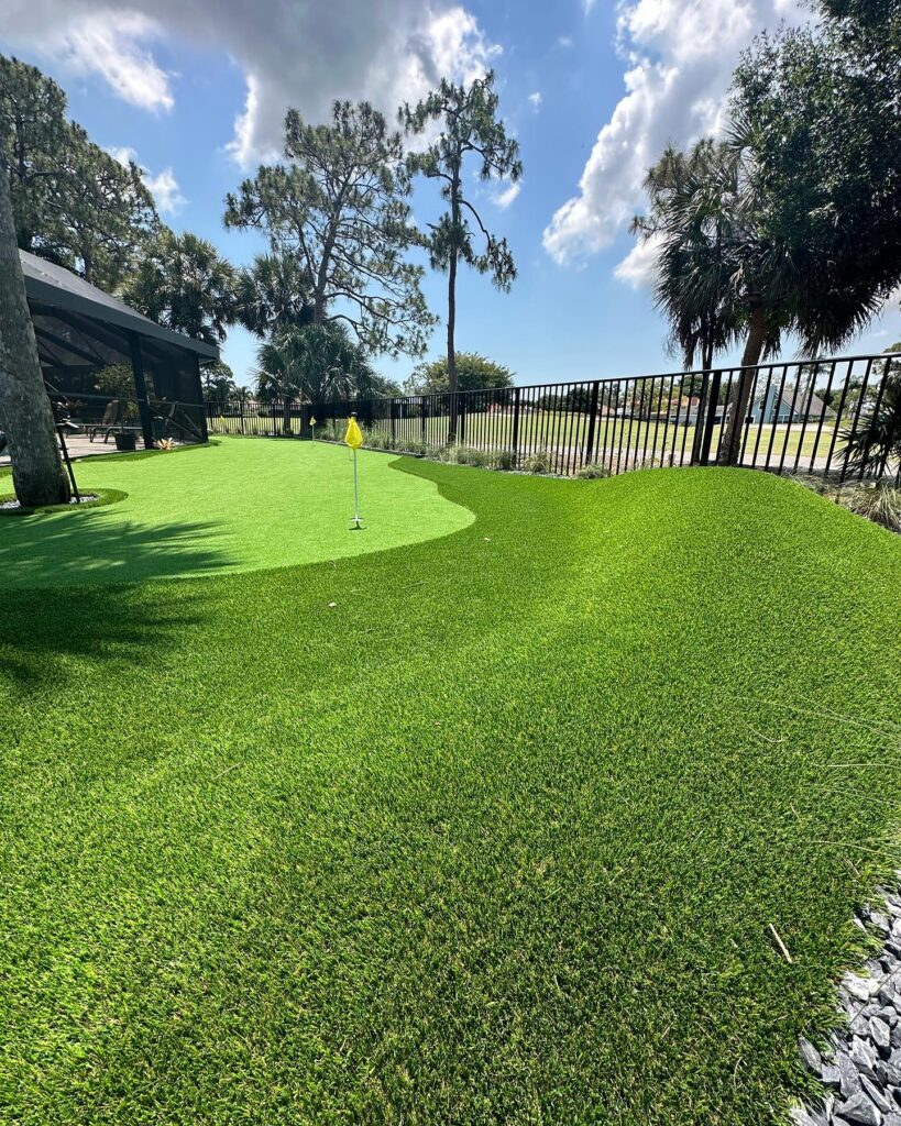 artificial turf installation 